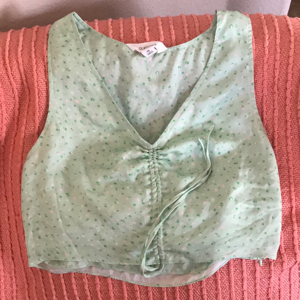 Sleeveless Crop Top